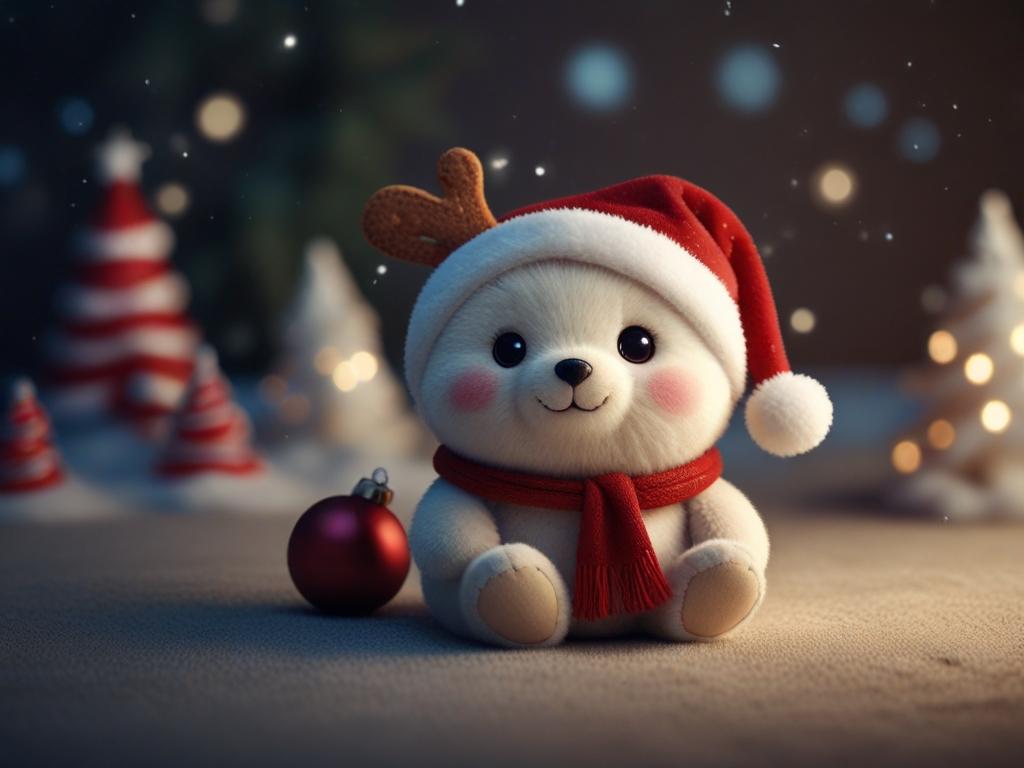 Cute Christmas Wallpaper photo